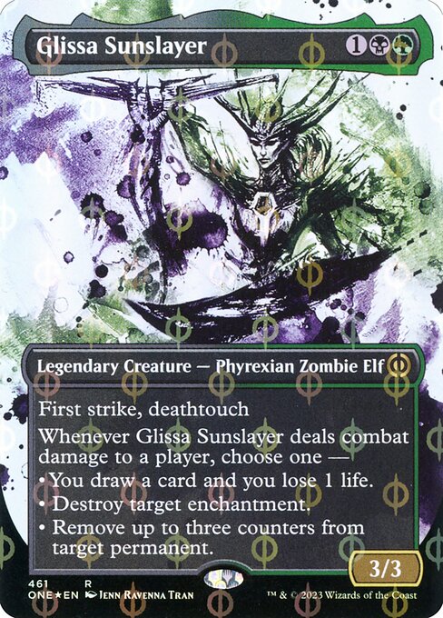 Phyrexia: All Will Be One - 461 - Glissa Sunslayer - Rare - BG - Foil