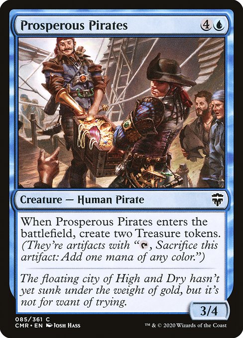 Commander Legends - 85 - Prosperous Pirates - Common - U - Non-foil