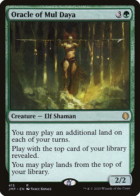 Jumpstart - 415 - Oracle of Mul Daya - Rare - G - Non-foil