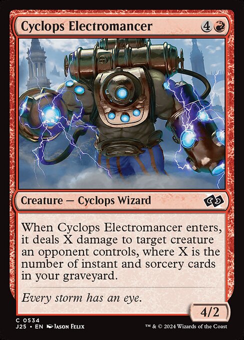 Foundations Jumpstart - 534 - Cyclops Electromancer - Common - R - Non-foil
