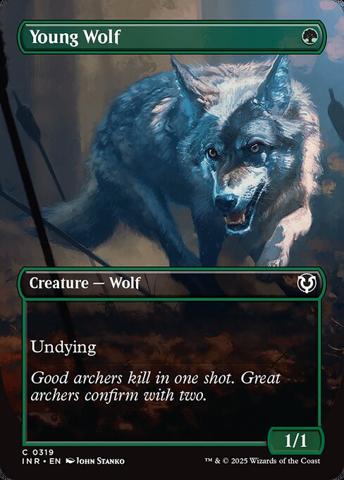 Innistrad Remastered - 319 - Young Wolf - Common - G - Non-foil - Promo