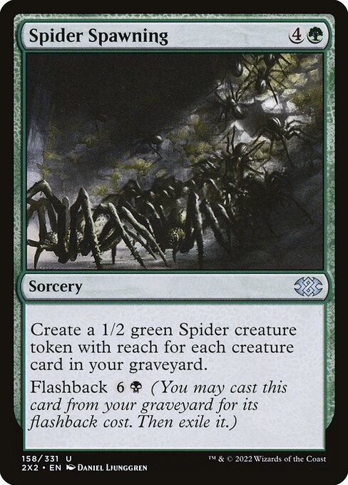 Double Masters 2022 - 158 - Spider Spawning - Uncommon - G - Non-foil