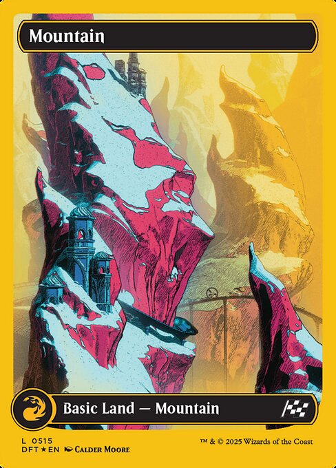 Aetherdrift - 515 - Mountain - Common - C - Foil