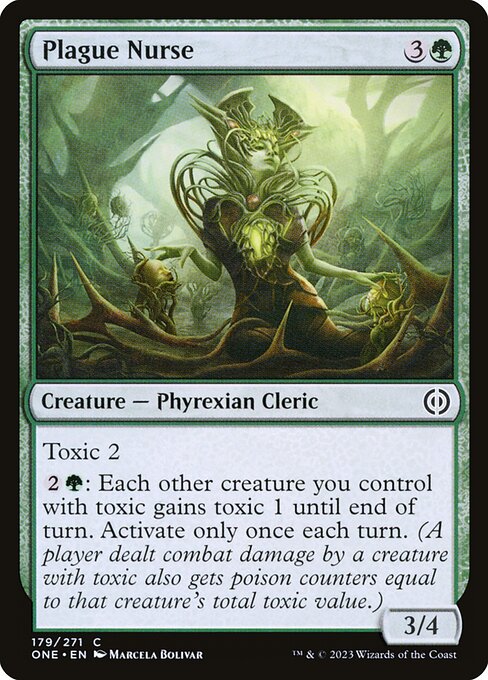 Phyrexia: All Will Be One - 179 - Plague Nurse - Common - G - Non-foil