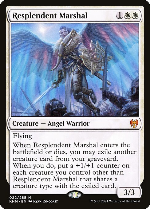 Kaldheim - 22 - Resplendent Marshal - Mythic - W - Non-foil