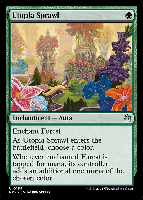 Ravnica Remastered - 159 - Utopia Sprawl - Uncommon - G - Foil