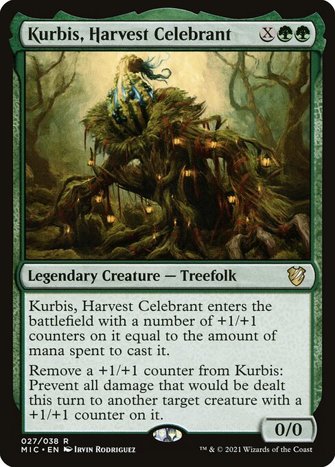 Midnight Hunt Commander - 27 - Kurbis, Harvest Celebrant - Rare - G - Non-foil