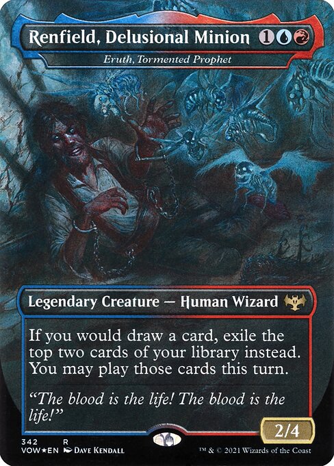 Innistrad: Crimson Vow - 342 - Eruth, Tormented Prophet - Rare - UR - Foil