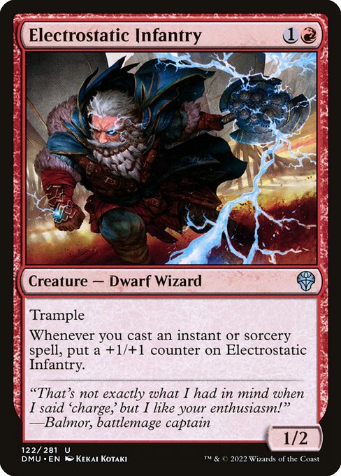 Dominaria United - 122 - Electrostatic Infantry - Uncommon - R - Non-foil