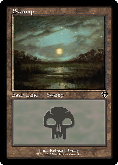 Commander Masters - 444 - Swamp - Common - C - Non-foil