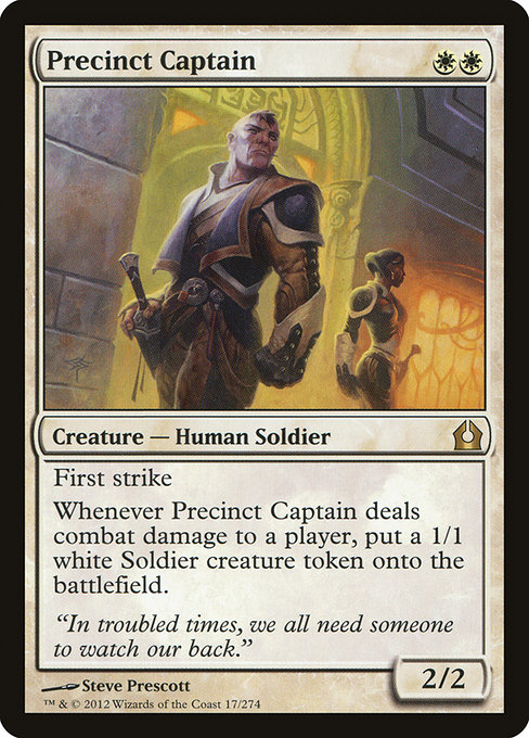 Return to Ravnica - 17 - Precinct Captain - Rare - W - Non-foil