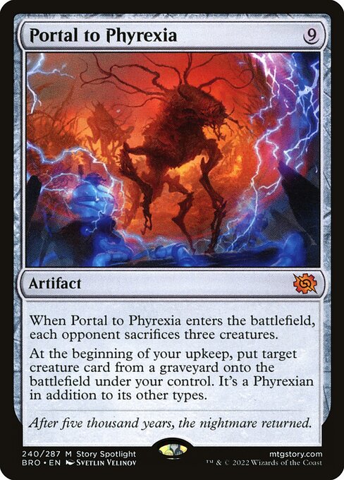 The Brothers' War - 240 - Portal to Phyrexia - Mythic - C - Non-foil