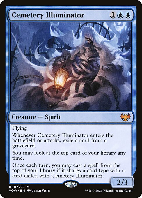 Innistrad: Crimson Vow - 50 - Cemetery Illuminator - Mythic - U - Non-foil