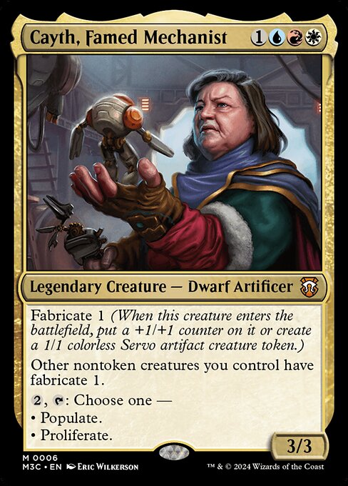 Modern Horizons 3 Commander - 6 - Cayth, Famed Mechanist - Mythic - Multi - Non-foil
