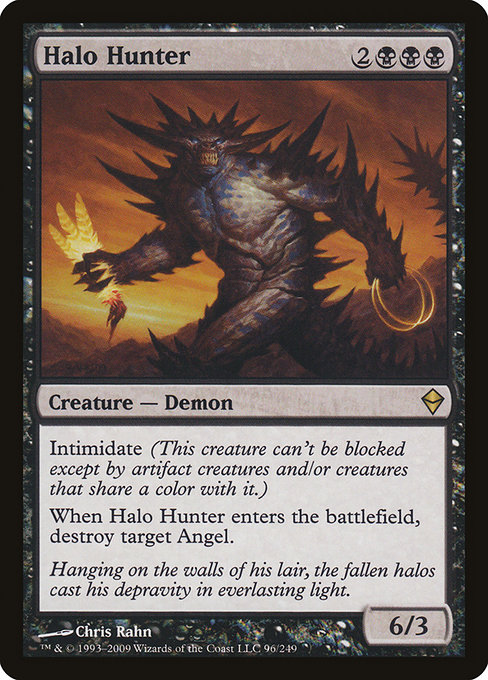 Zendikar - 96 - Halo Hunter - Rare - B - Non-foil