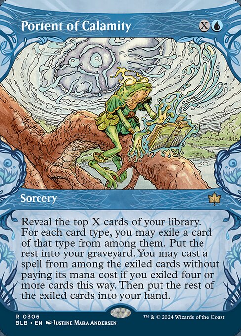 Bloomburrow - 306 - Portent of Calamity - Rare - U - Non-foil
