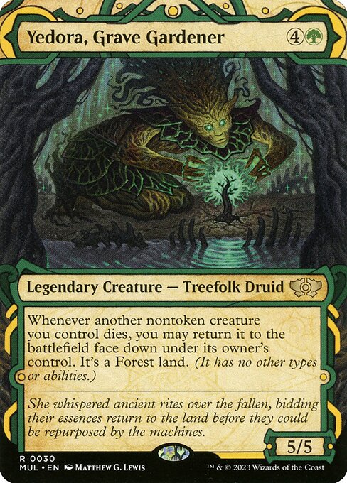Multiverse Legends - 30 - Yedora, Grave Gardener - Rare - G - Foil