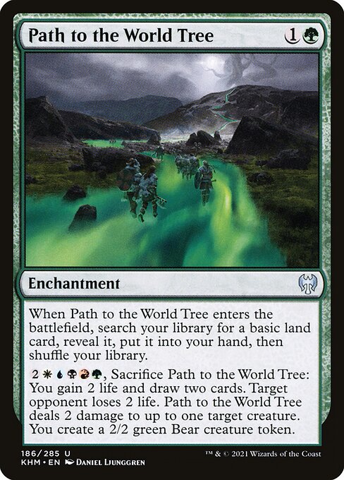 Kaldheim - 186 - Path to the World Tree - Uncommon - G - Non-foil