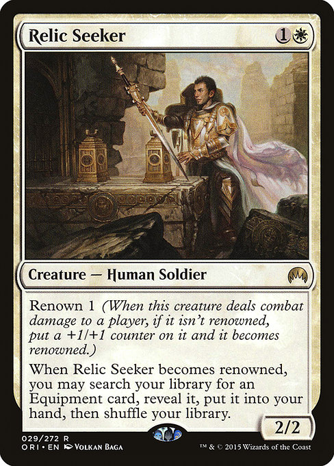 Magic Origins - 29 - Relic Seeker - Rare - W - Non-foil