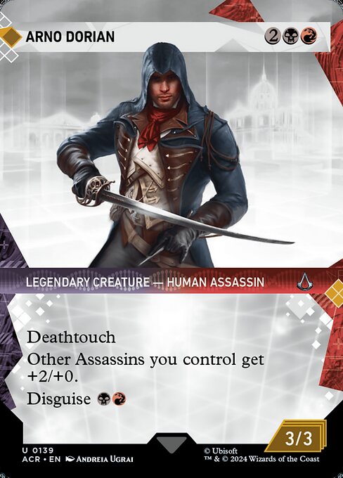 Assassin's Creed - 139 - Arno Dorian - Uncommon - BR - Foil
