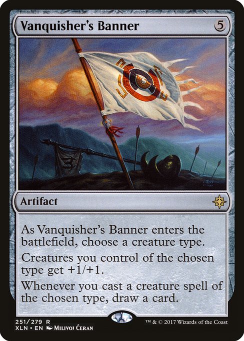 Ixalan - 251 - Vanquisher's Banner - Rare - C - Non-foil