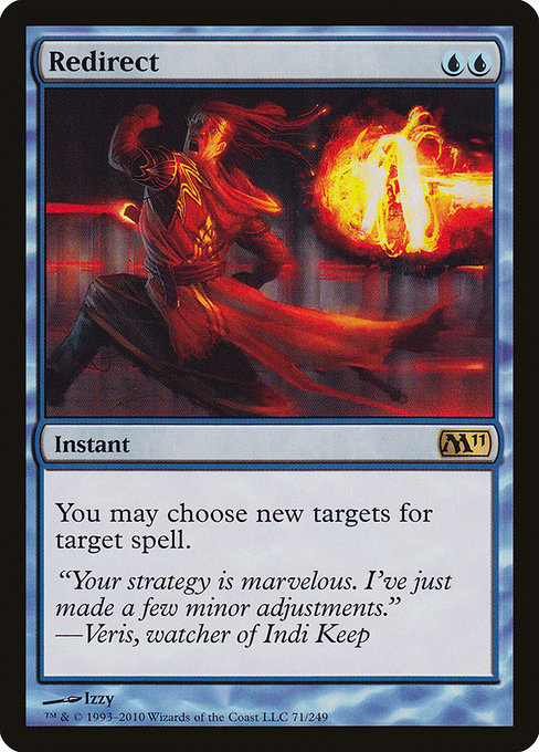 Magic 2011 - 71 - Redirect - Rare - U - Non-foil