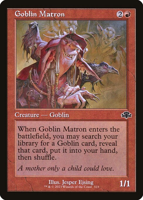 Dominaria Remastered - 323 - Goblin Matron - Common - R - Non-foil