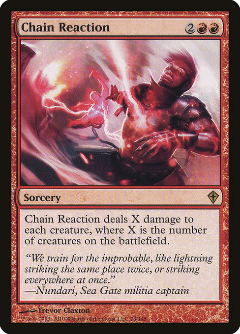 Worldwake - 74 - Chain Reaction - Rare - R - Non-foil