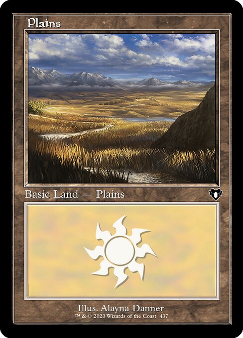 Commander Masters - 437 - Plains - Common - C - Non-foil