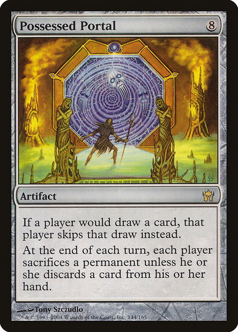 Fifth Dawn - 144 - Possessed Portal - Rare - C - Non-foil