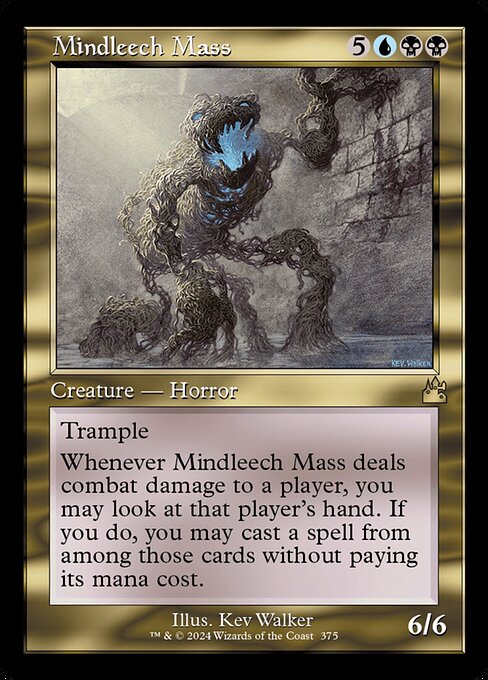 Ravnica Remastered - 375 - Mindleech Mass - Rare - UB - Non-foil