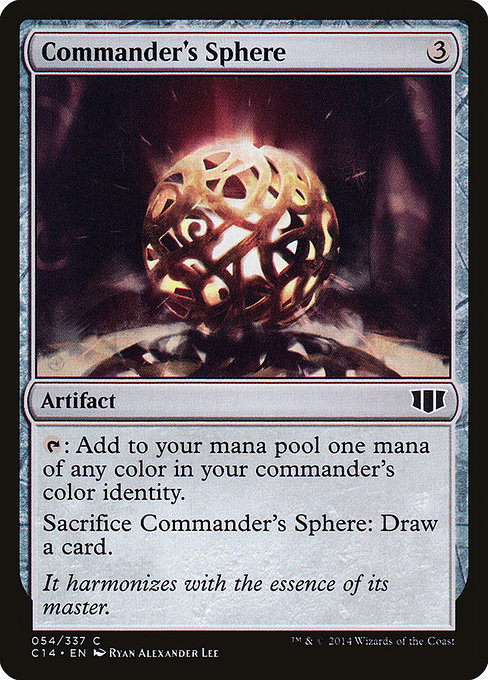 Commander 2014 - 54 - Commander's Sphere - Common - C - Non-foil