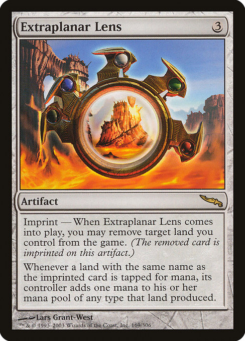 Mirrodin - 169 - Extraplanar Lens - Rare - C - Non-foil
