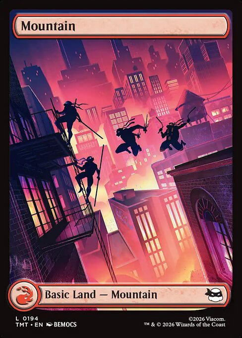 Teenage Mutant Ninja Turtles - 194 - Mountain - Common - C - Non-foil