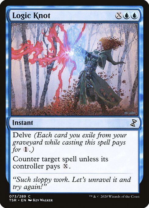 Time Spiral Remastered - 73 - Logic Knot - Common - U - Non-foil