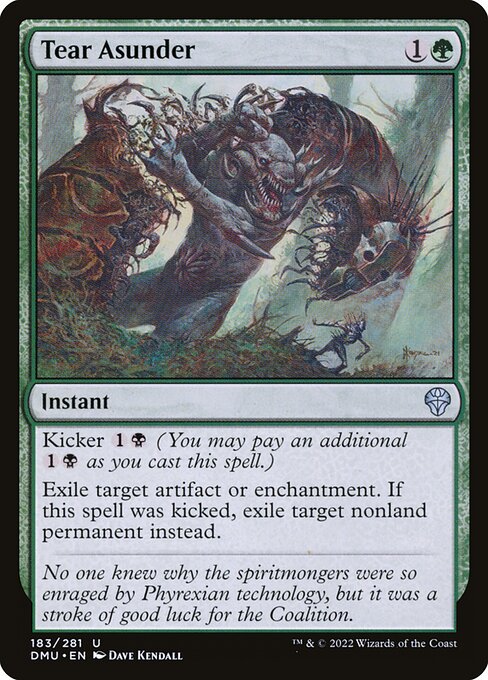Dominaria United - 183 - Tear Asunder - Uncommon - G - Non-foil