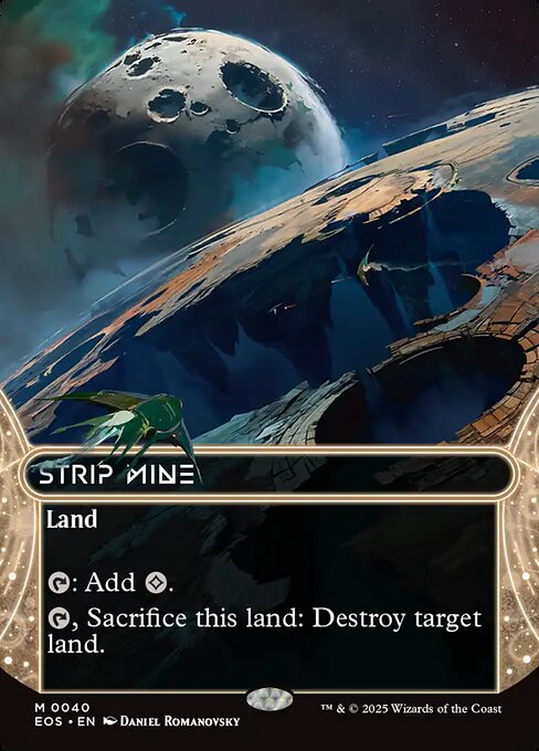 Edge of Eternities: Stellar Sights - 40 - Strip Mine - Mythic - C - Non-foil