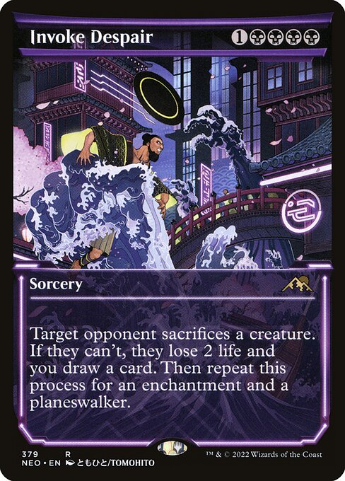 Kamigawa: Neon Dynasty - 379 - Invoke Despair - Rare - B - Non-foil