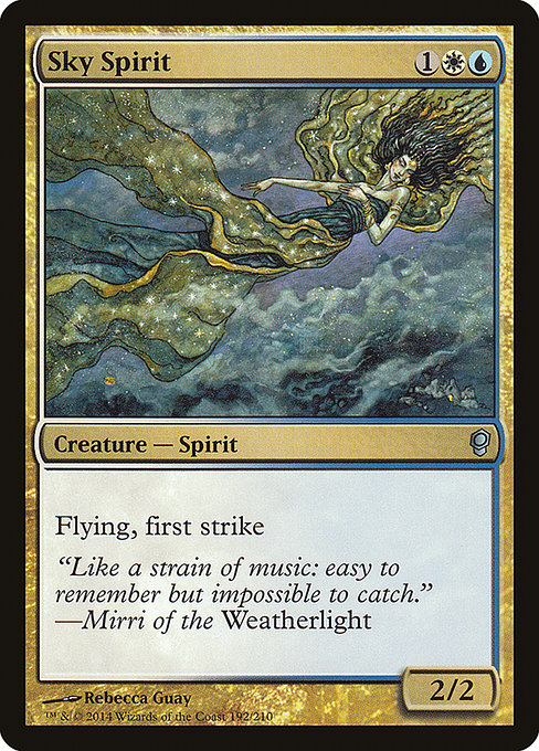Conspiracy - 192 - Sky Spirit - Uncommon - WU - Non-foil