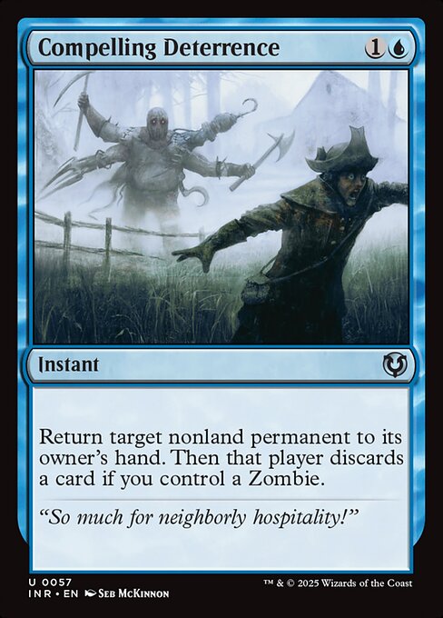 Innistrad Remastered - 57 - Compelling Deterrence - Uncommon - U - Non-foil