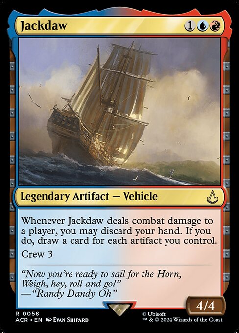 Assassin's Creed - 58 - Jackdaw - Rare - UR - Foil