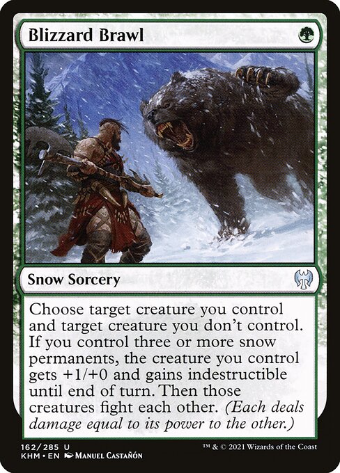 Kaldheim - 162 - Blizzard Brawl - Uncommon - G - Non-foil