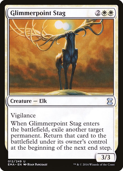 Eternal Masters - 12 - Glimmerpoint Stag - Uncommon - W - Foil