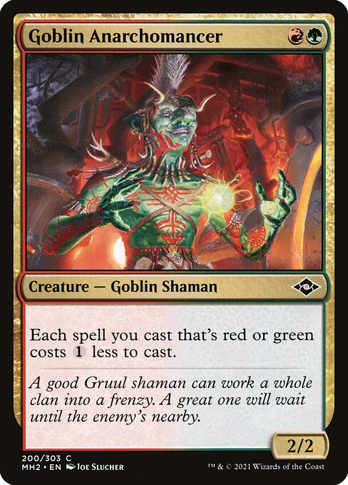 Modern Horizons 2 - 200 - Goblin Anarchomancer - Common - RG - Non-foil
