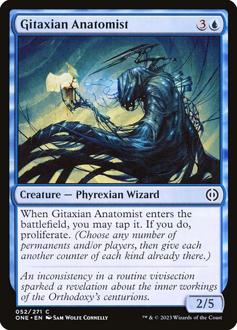 Phyrexia: All Will Be One - 52 - Gitaxian Anatomist - Common - U - Non-foil
