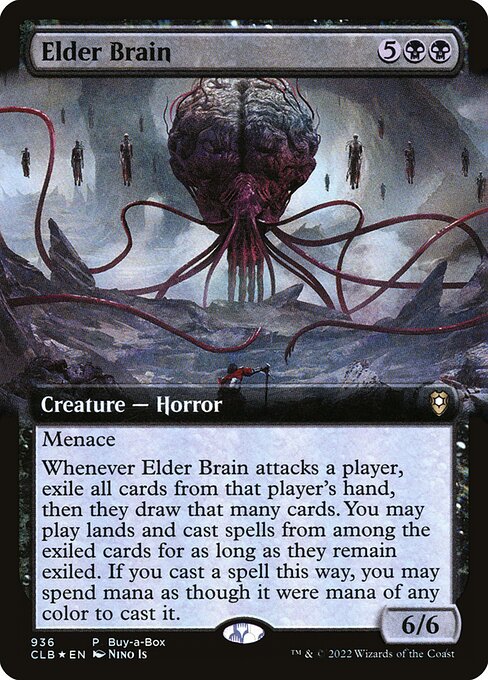 Commander Legends: Battle for Baldur's Gate - 936 - Elder Brain - Rare - B - Foil