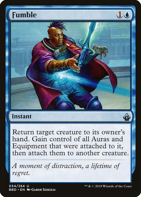 Battlebond - 34 - Fumble - Uncommon - U - Non-foil