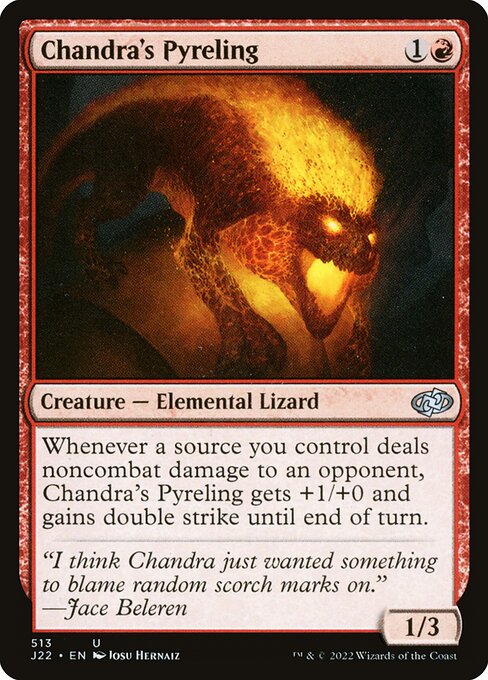 Jumpstart 2022 - 513 - Chandra's Pyreling - Uncommon - R - Non-foil