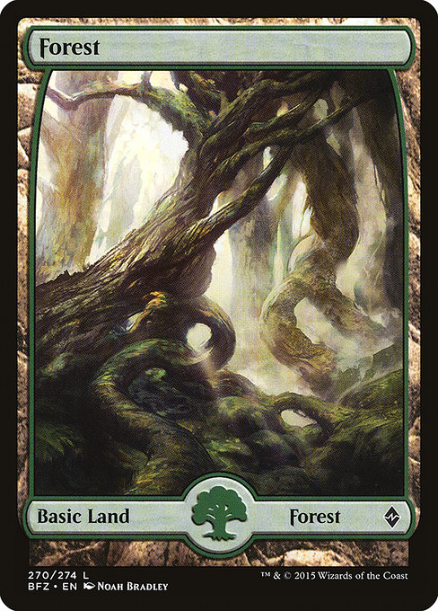 Battle for Zendikar - 270 - Forest - Common - C - Non-foil