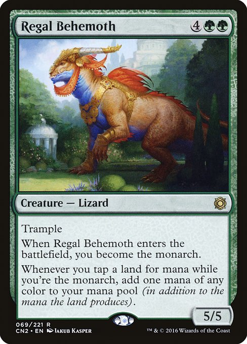 Conspiracy: Take the Crown - 69 - Regal Behemoth - Rare - G - Non-foil